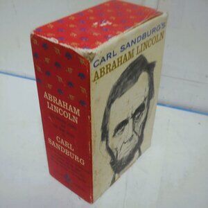 Carl Sandburgs Abraham Lincolns Box Set Prairie Years 1-3 War Years